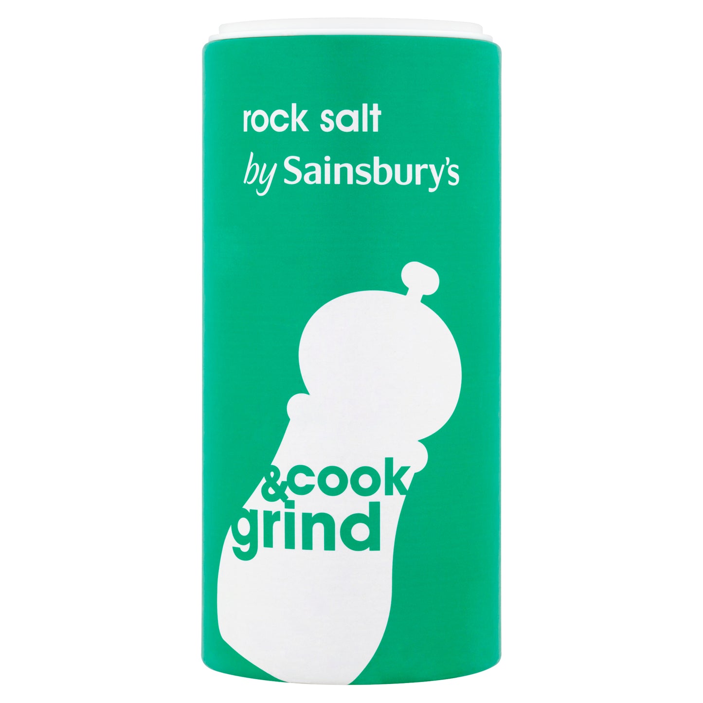 Sainsbury's British Cook & Grind Rock Salt – Essential British Kitchen Staple – 350g