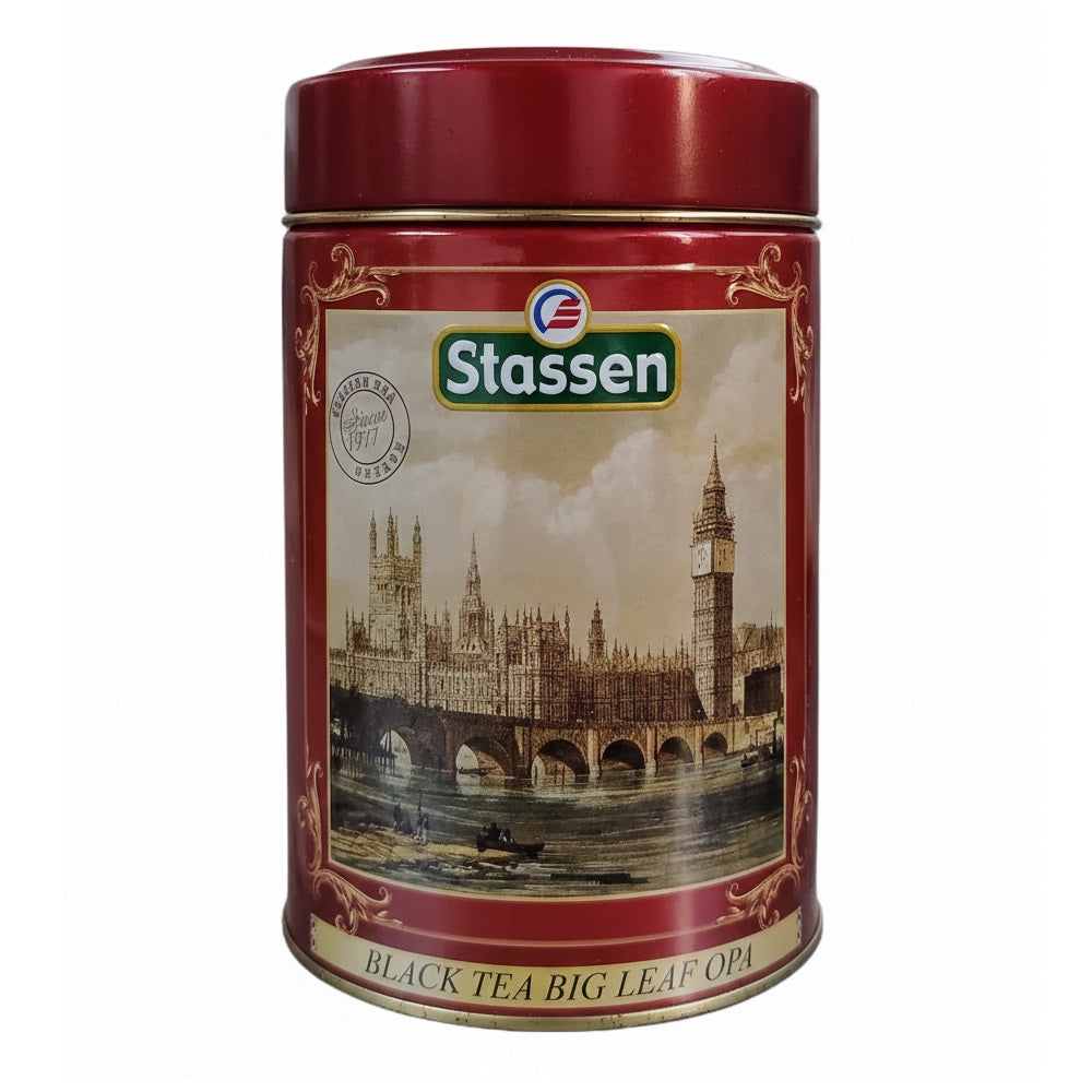 Stassen Big Leaf Black Tea Clip Tin | OPA | 300g