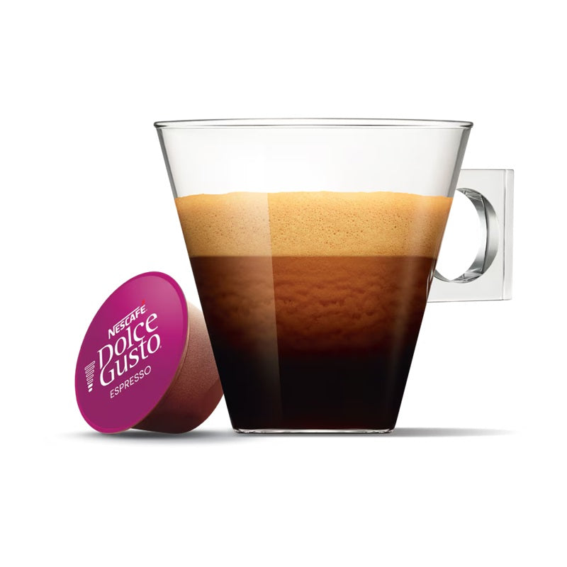 Dolce Gusto Espresso Coffee, Delicate and Fruity, 16 Capsules