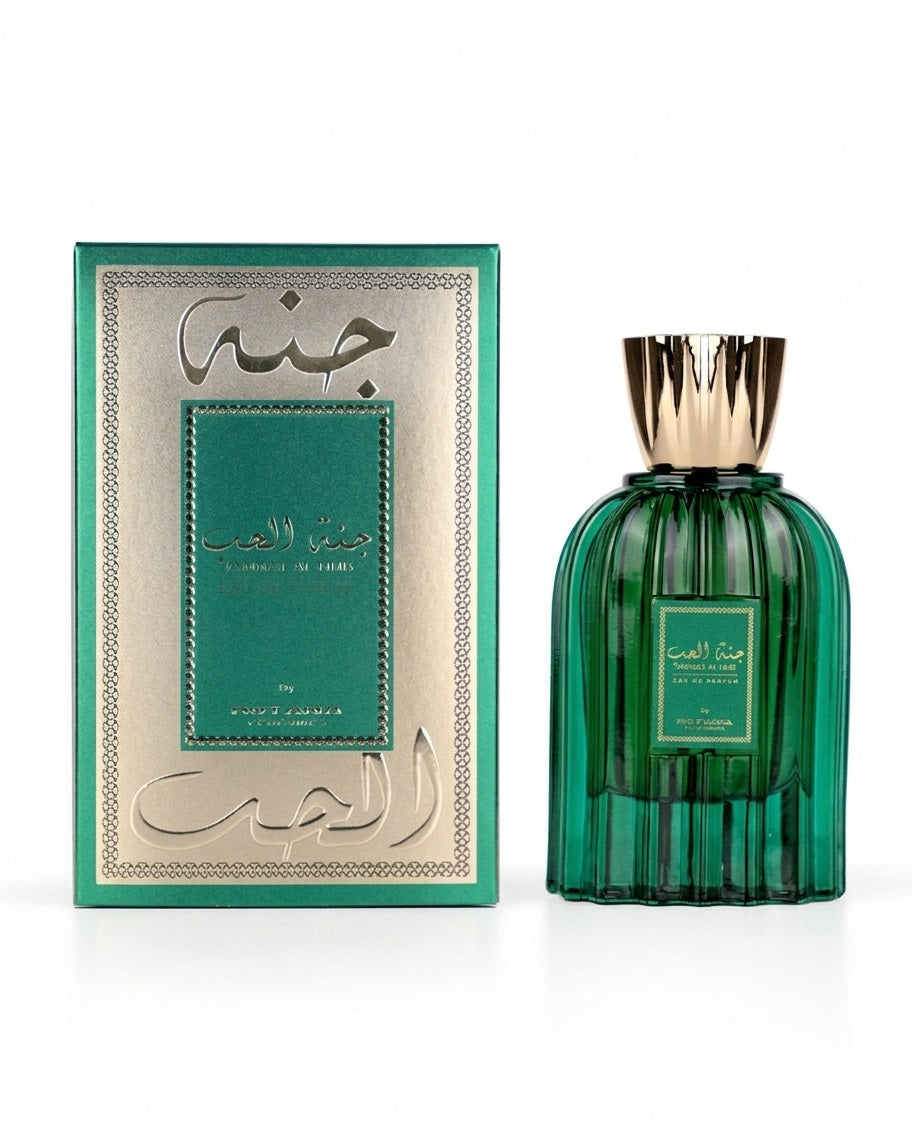 Rotana Jannat Al Hub EDP for Unisex | Long Lasting | Arabic Sweet Warm Woody Perfume | 100ml
