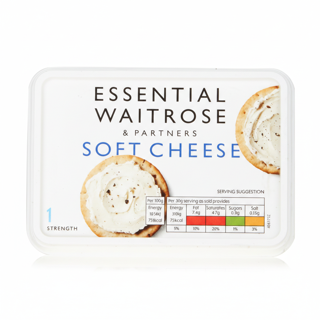 Waitrose Full Fat Soft Cheese, 250g