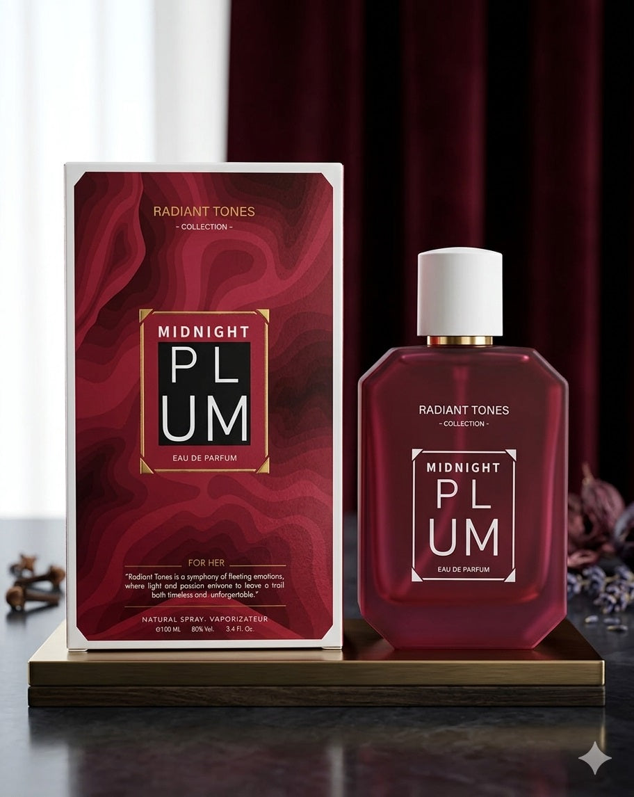 Midnight Plum EDP for Women | Long Lasting | Luxury Floral Fruity Perfume | 100ml