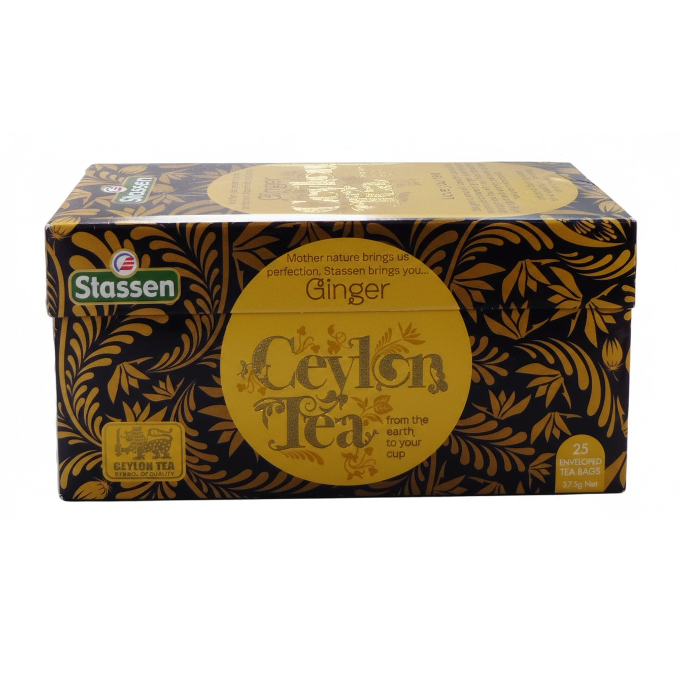 Stassen Ginger Ceylon Tea | 25 Tea Bags