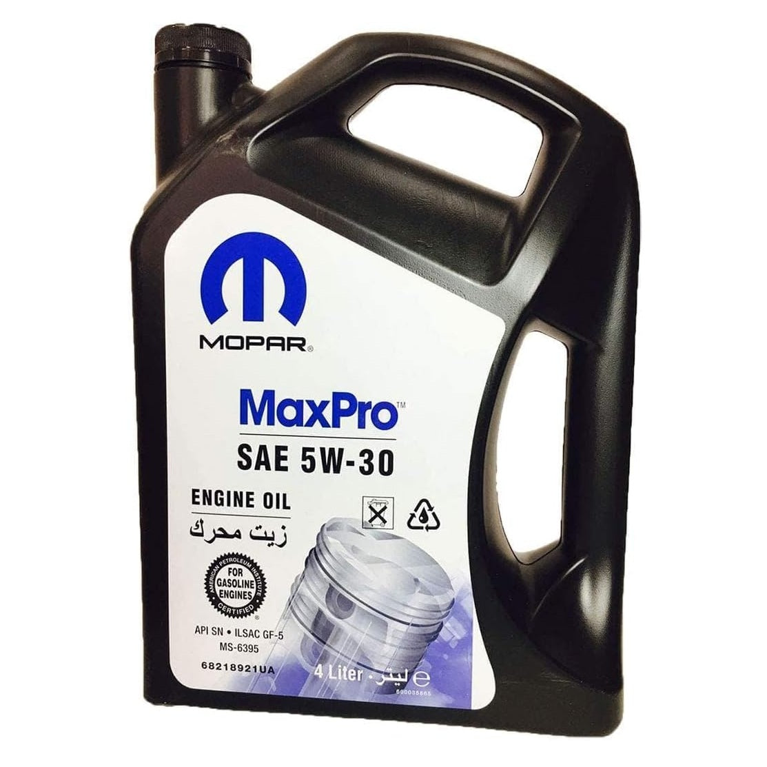 Mopar MaxPro SAE 5W-30 4L Engine Oil, 4 Liter