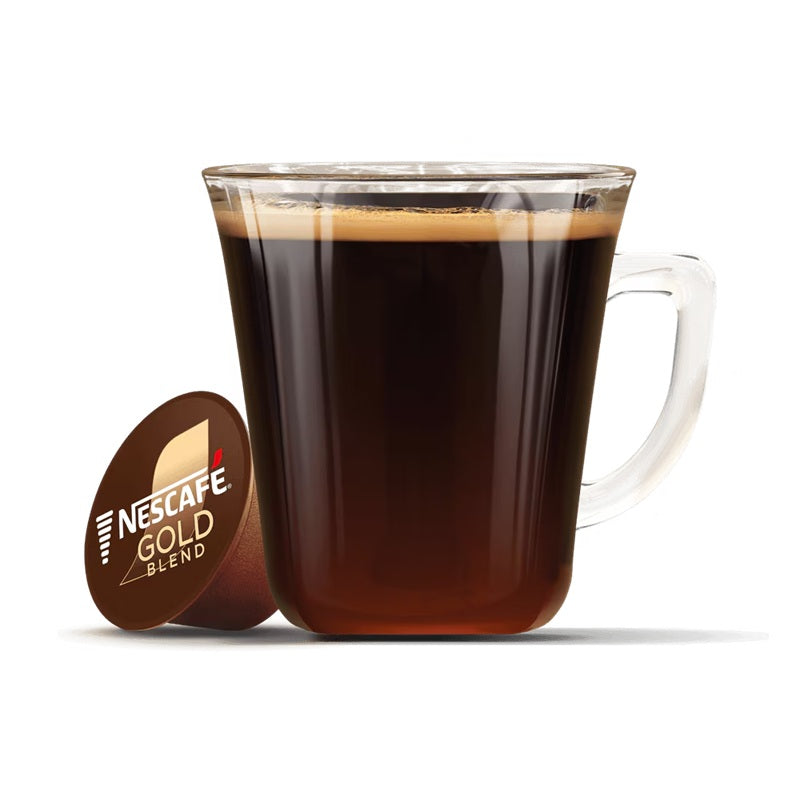 Dolce Gusto Gold Blend Coffee, Aromatic & Smooth, 16 Capsules
