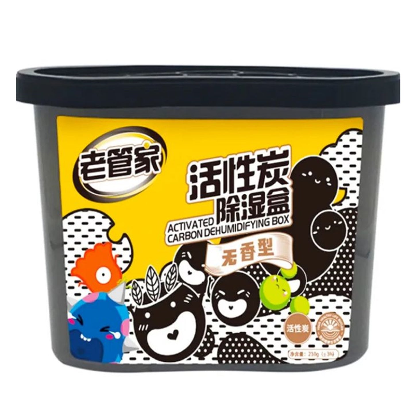 Old Manager Activated Carbon Deodorant Box, 230g
