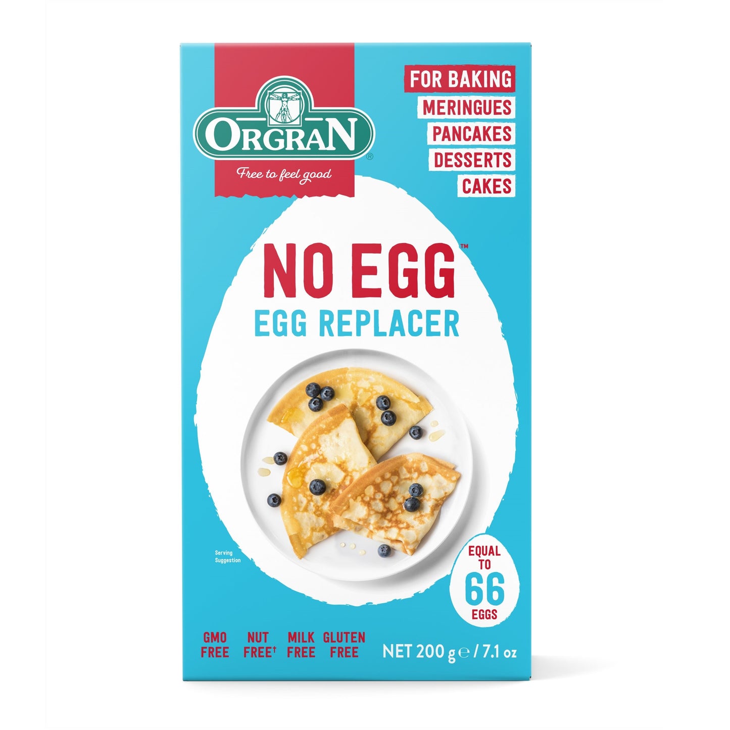 Orgran Egg Replacer Mix, 200g