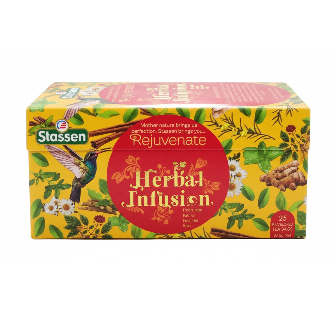 Stassen Rejuvenate Herbal Infusion Tea | 25 Tea Bags