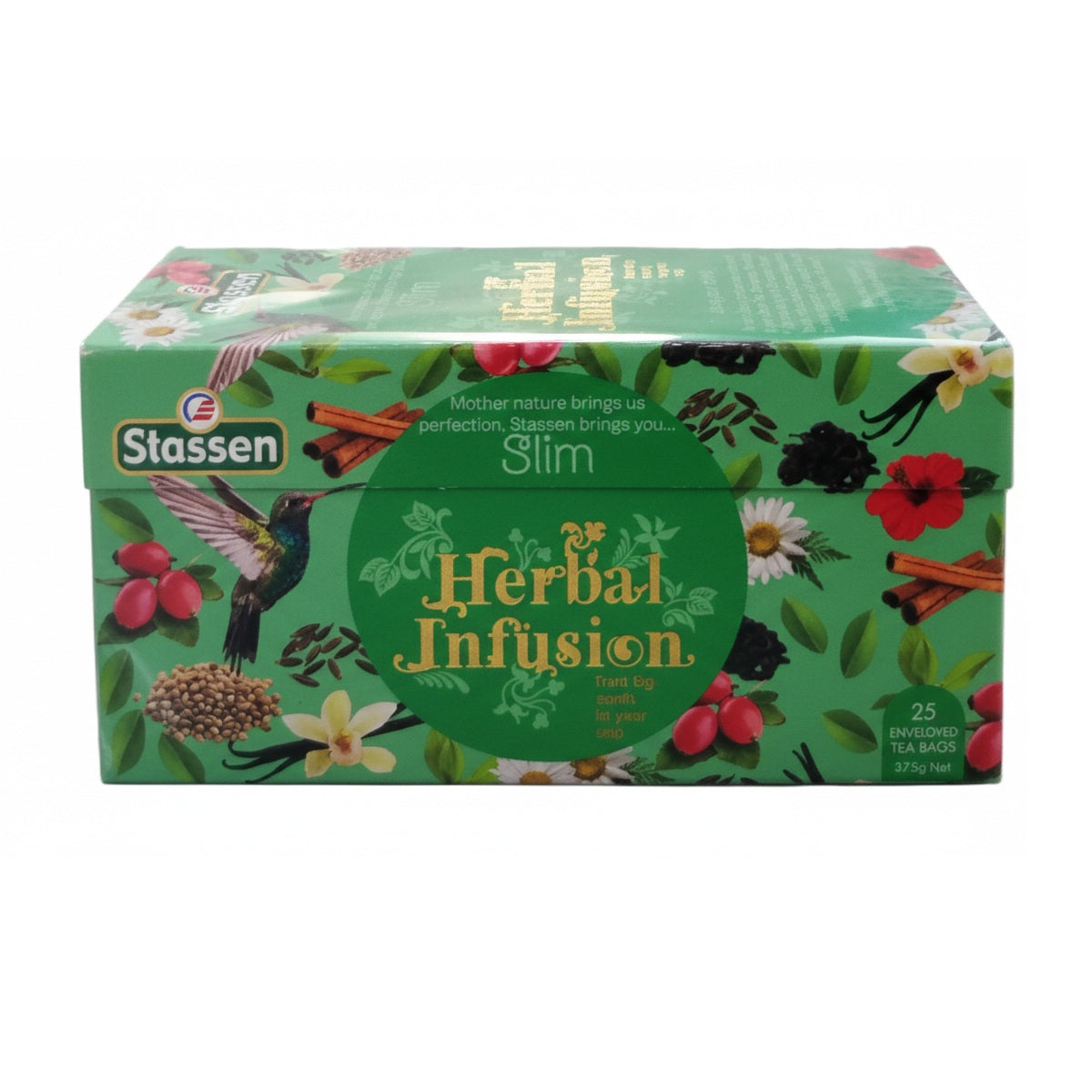Stassen Slim Herbal Infusion Tea | 25 Tea Bags