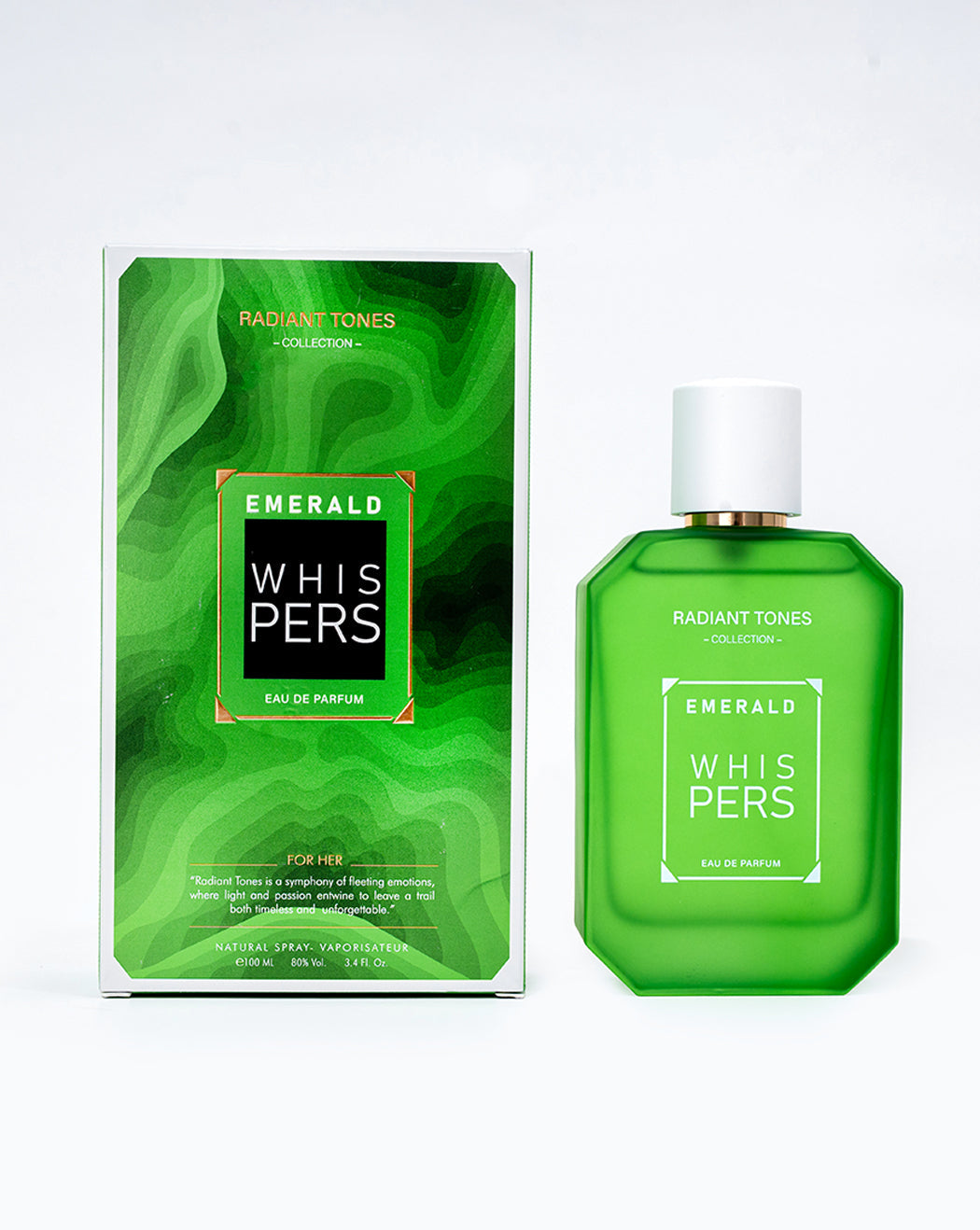 Emerald Whispers EDP for Women | Long Lasting | Luxury Fresh Rose and Red Fruits Perfume | 100ml