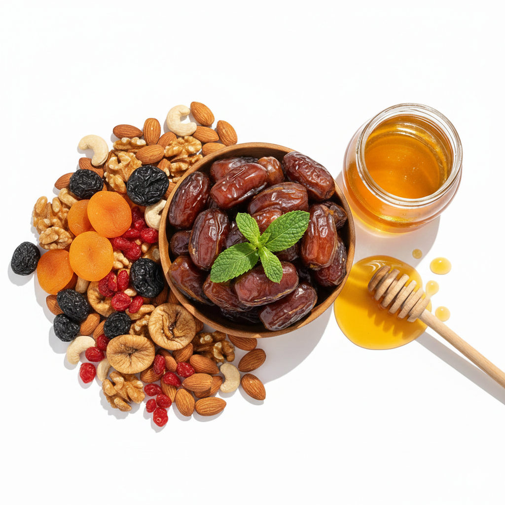 Dates, Dry Fruits & Honey