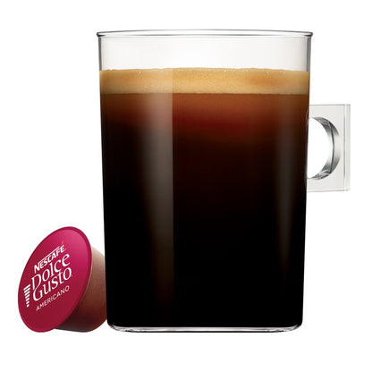 Dolce Gusto Americano Coffee, Sweet Aromatic and Nuanced, 16 Capsules