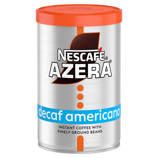 Nescafe Azera Decaf Americano Instant Coffee with Finely Ground Beans, 90g