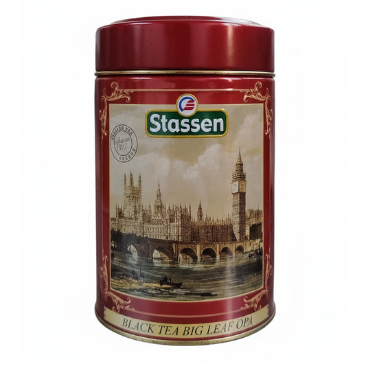 Stassen Big Leaf Black Tea Clip Tin | OPA | 300g
