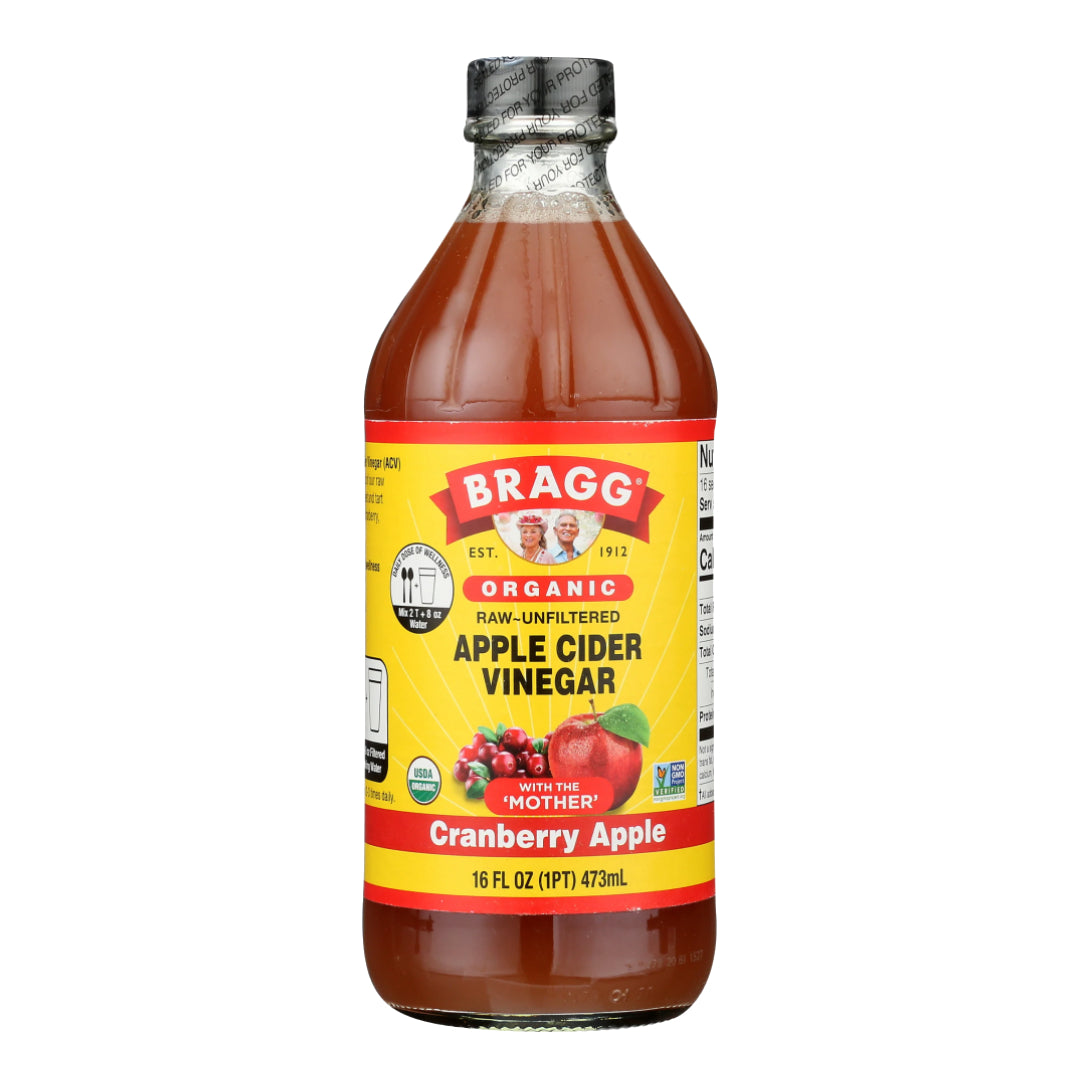 Bragg Organic Apple Cider  Vinegar | Cranberry Apple | 473ml