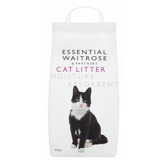 Waitrose Moisture Absorbent Cat Litter, 10L