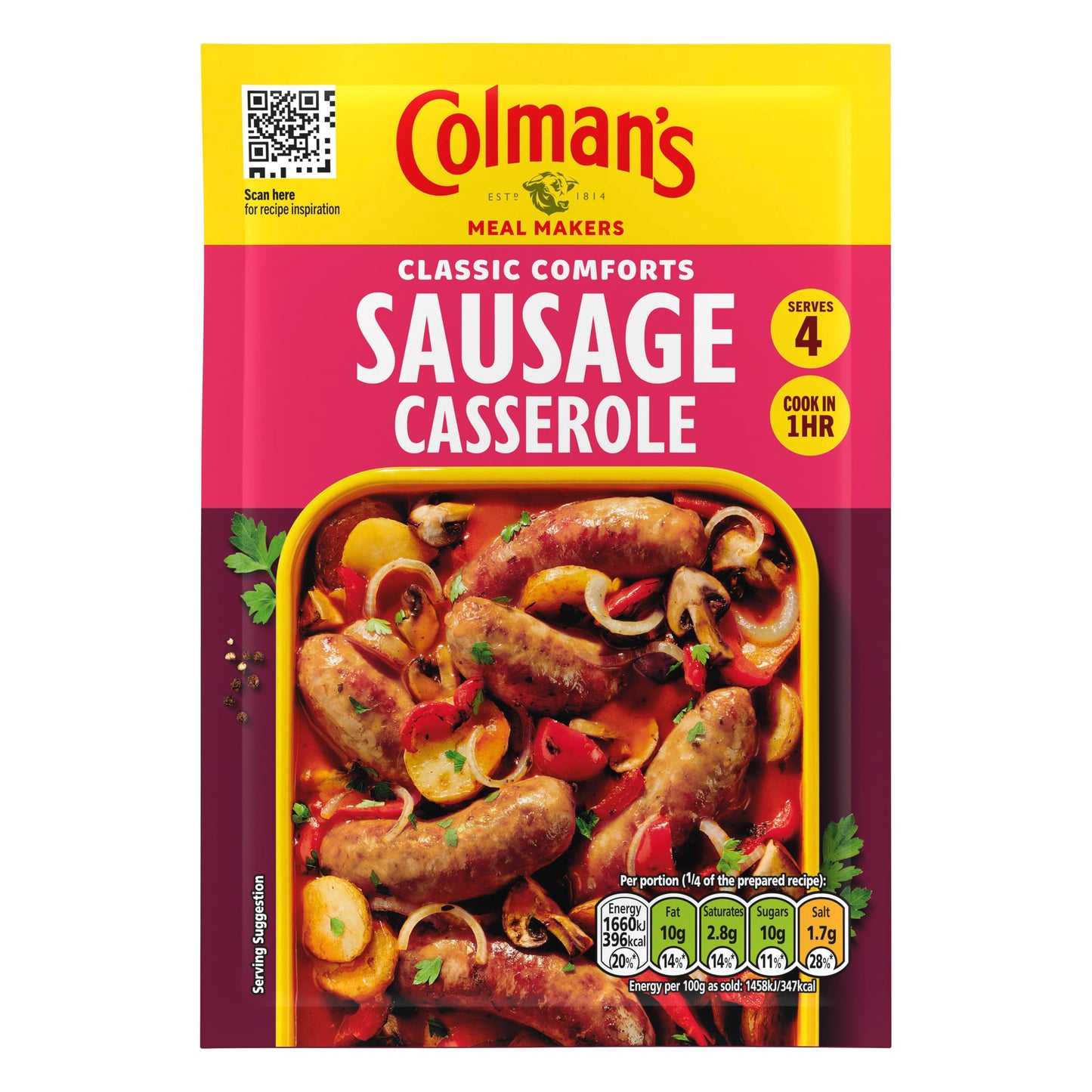 Colman's Sausage Casserole Seasoning Mix, 39g