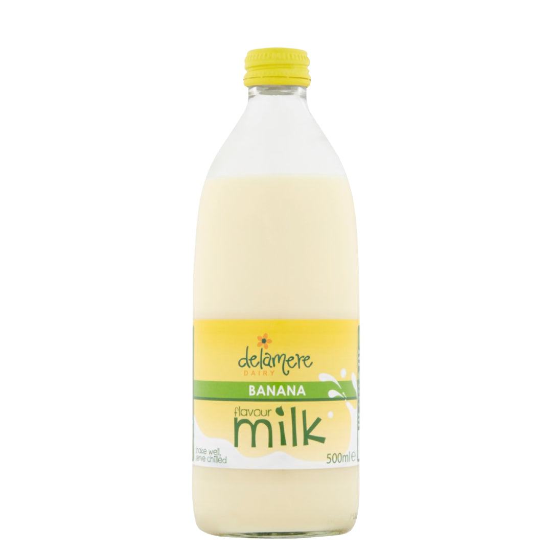 Delamere Banana Flavoured Milk From Germany, 500ml