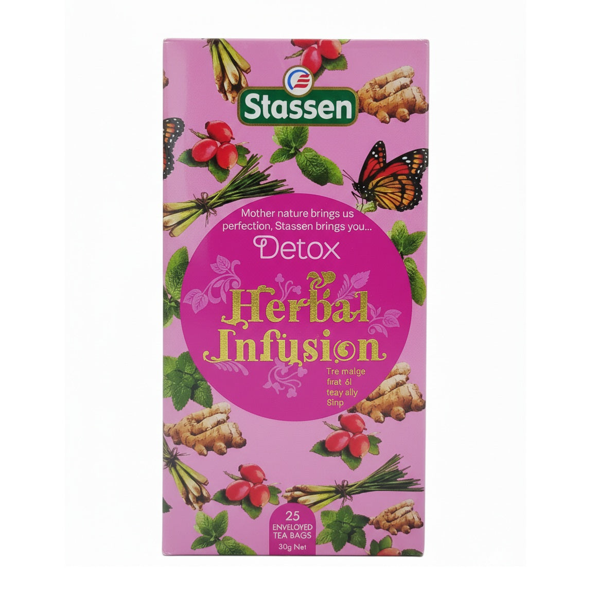 Stassen Detox Herbal Infusion Tea | 25 Tea Bags