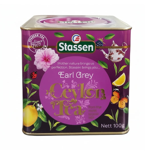 Stassen Earl Grey Ceylon Tea Tin | 100g