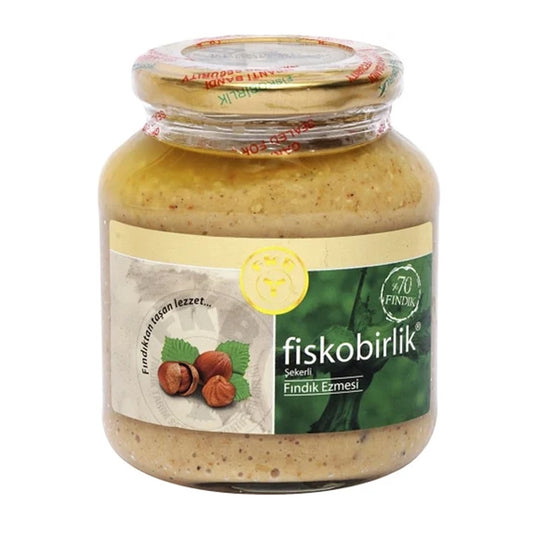 Fiskobirlik Hazelnut Paste With Sugar (Findik Ezmesi), 300g