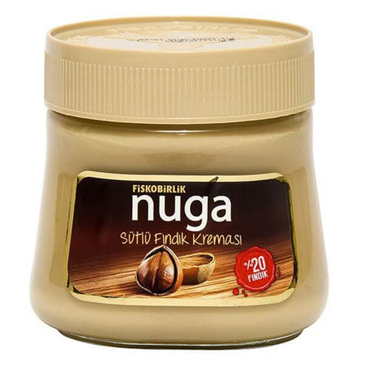 Fiskobirlik Nuga Hazelnut Cream With Milk (Sütlü Findik Kremasi), 350g