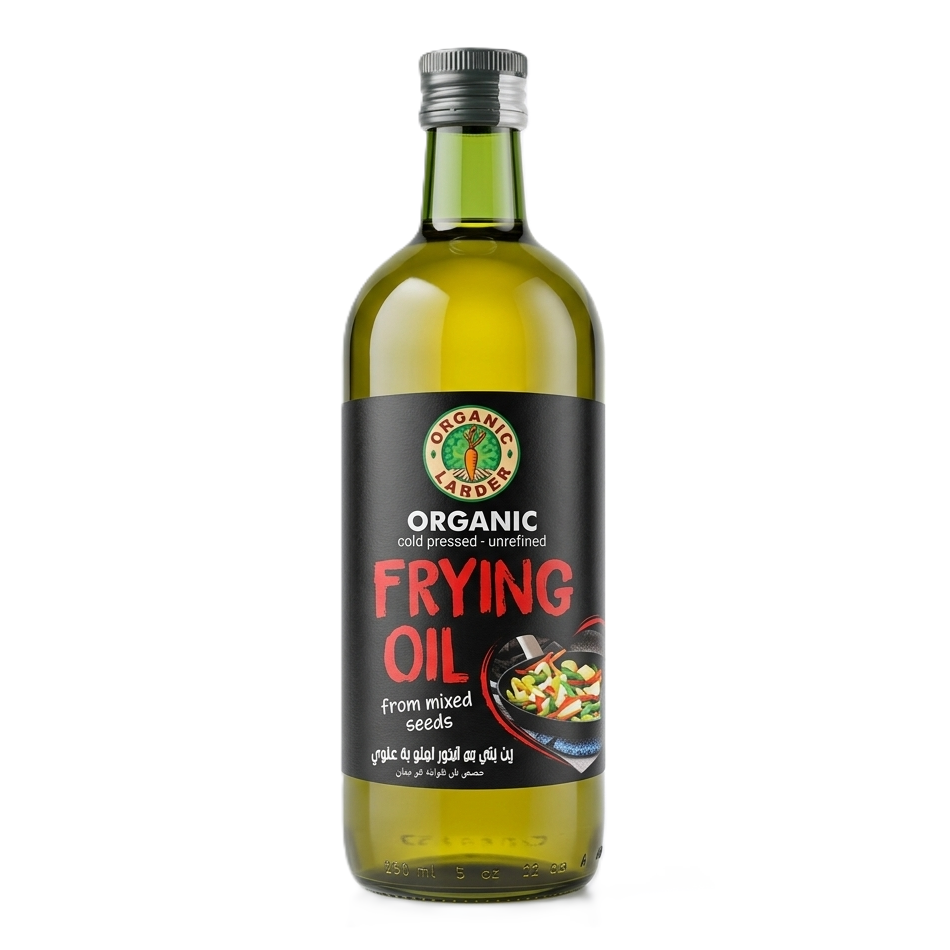 Organic Larder Sunflower Frying Oil - 1L