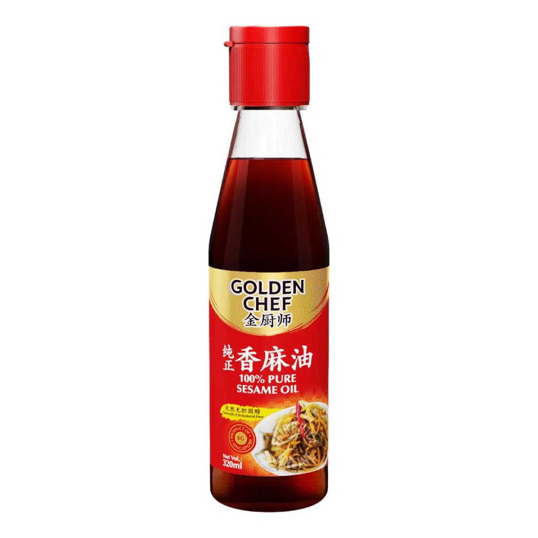 Golden Chef 100% Pure Sesame Oil, 320ml