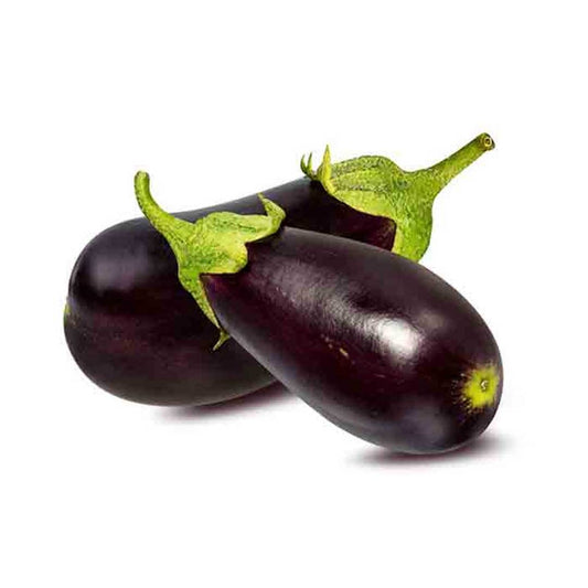 Organic Eggplants From India, 500g