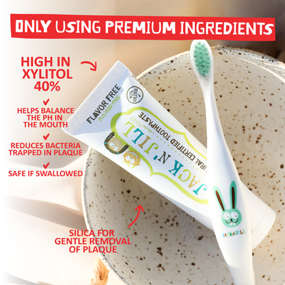 Jack N' Jill Organic Flavor Free Toothpaste, 50g