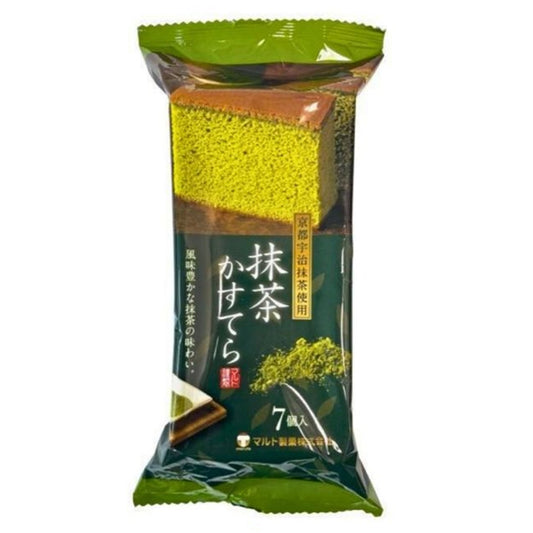 Maruto Matcha Castella Cake 7 Pcs, 170g