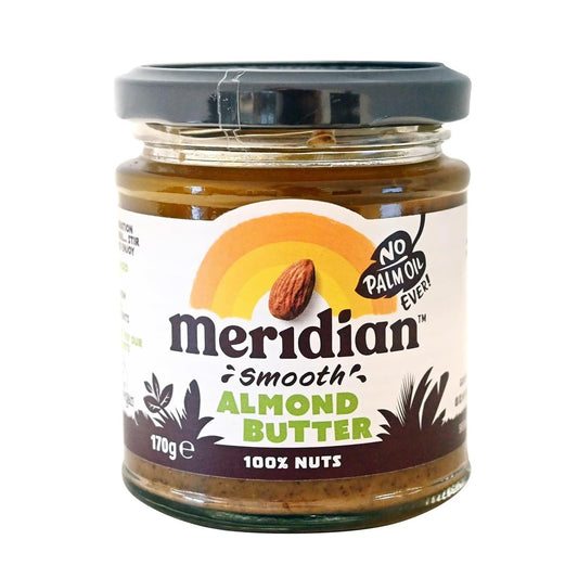 Meridian Organic Smooth Almond Butter, 170g
