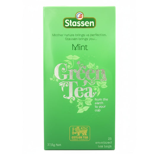 Stassen Mint Green Tea | 25 Tea Bags