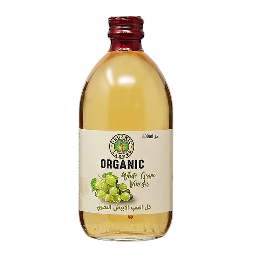Organic Larder White Grape Vinegar, 500ml