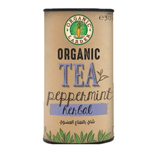 Organic Larder Herbal Tea Peppermint, 30g