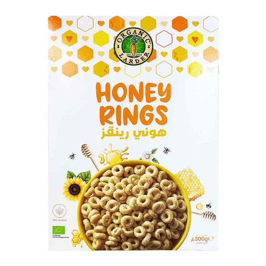 Organic Larder Organic Honey Rings, 300g