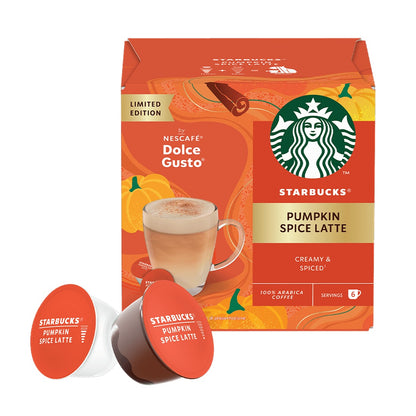 Starbucks Pumpkin Spice Latte Coffee, Limited Edition, 12 Capsules