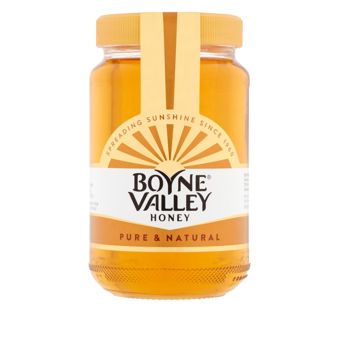 Boyne Valley Pure & Natural Honey – Premium Smooth Texture & Rich Taste - 454g