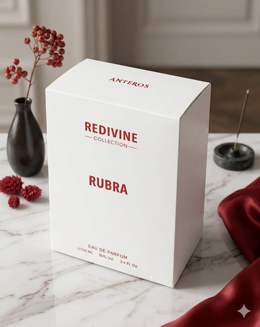 Redivine Rubra EDP for Men | Long Lasting | Luxury Woody Spicy Modern Perfume | 100ml