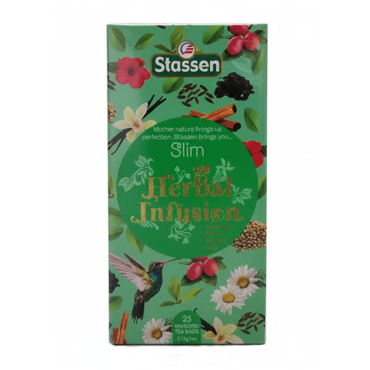 Stassen Slim Herbal Infusion Tea | 25 Tea Bags