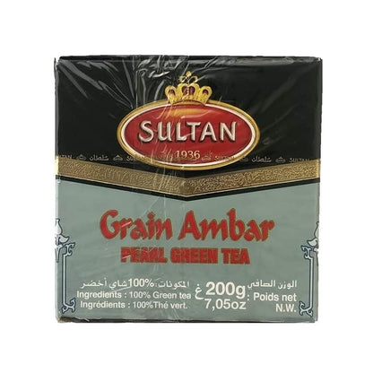 Sultan Grain Ambar Moroccan Green Tea, 200g