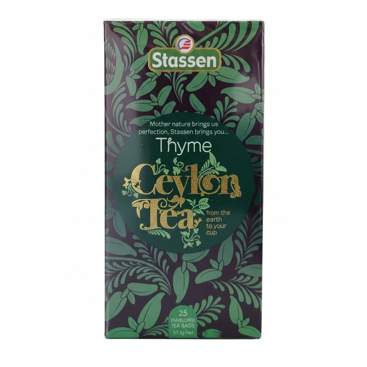 Stassen Thyme Ceylon Tea | 25 Tea Bags
