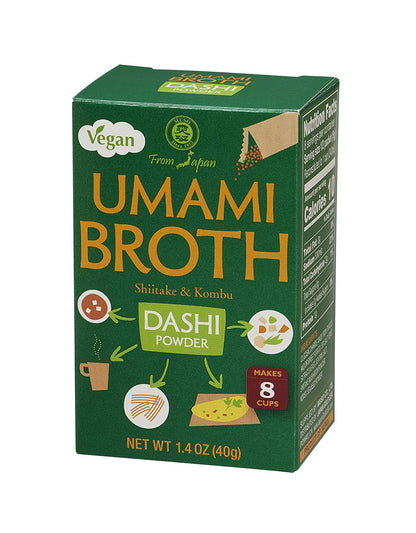 Muso Umami Broth Shiitake & Kombu Dashi Powder, 40g