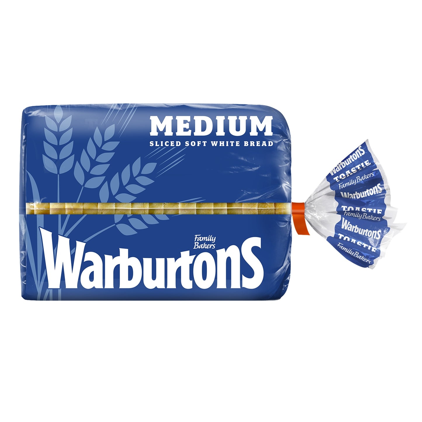 Warburtons Medium Sliced Soft White Bread, 800g