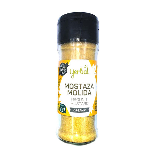 Yerbal Organic Ground Mustard, 40g