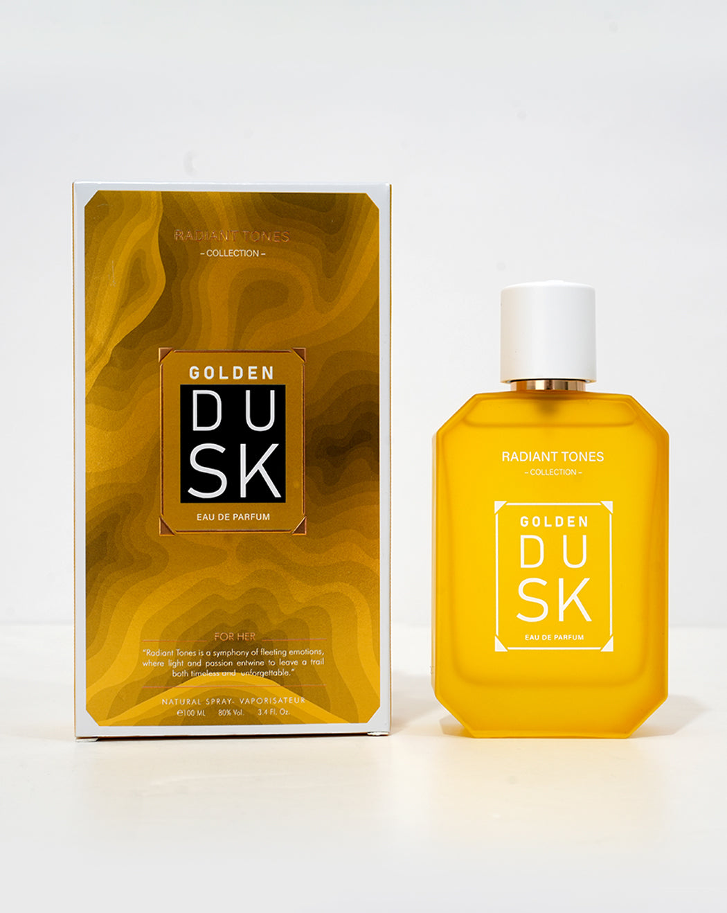 Golden Dusk EDP for Women | Long Lasting | Luxury Sweet Floral with Warm Vanilla Caramel Perfume | 100ml