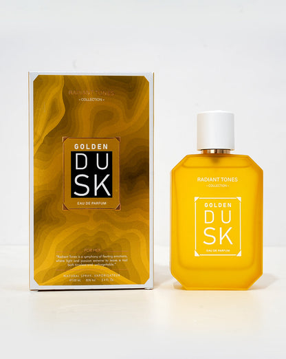 Golden Dusk EDP for Women | Long Lasting | Luxury Sweet Floral with Warm Vanilla Caramel Perfume | 100ml