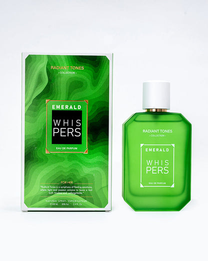 Emerald Whispers EDP for Women | Long Lasting | Luxury Fresh Rose and Red Fruits Perfume | 100ml